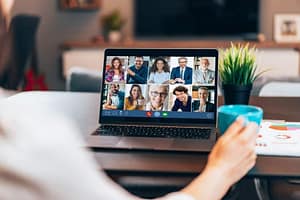 Family Zoom call