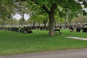 Burial plots at Stafford Crematorium 