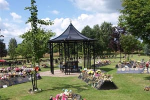 Dovecote garde at Stafford Crematorium 