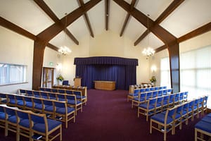 Lichfield Crematorium Chapel Inside
