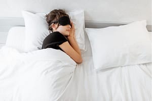 lady sleeping