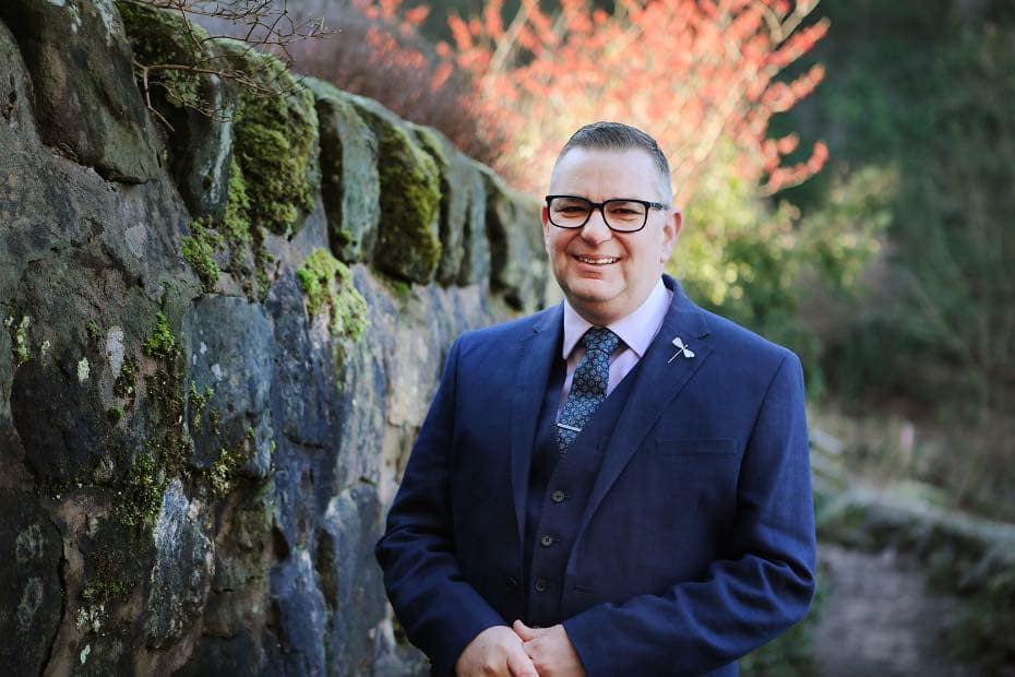 Steve Game-Blackmoor pictured in nature