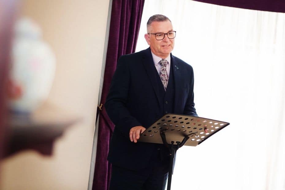 Celebrant Steve in Leek, Staffpordshire