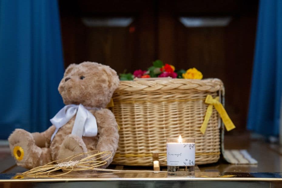 Infant coffin